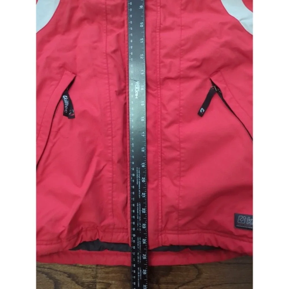 Killtec Red‎ Ski Snowboard Jacket 3000gm Lv 3 Wind/Waterproof Men's Sz M No Hood